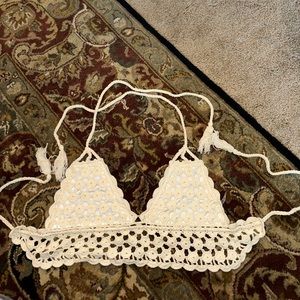 Vitamin A Crochet Swim Top